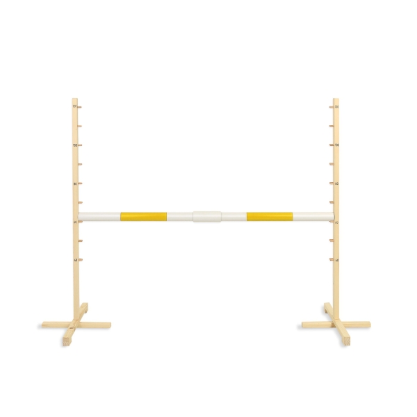 Barre d'obstacle HOBBY HORSE 160 cm X 120 cm  Jaune