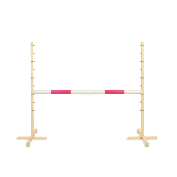 Barre d'obstacle HOBBY HORSE 160 cm X 120 cm  Rose