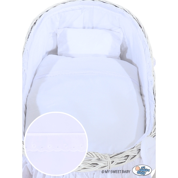 Berceau avec Capote Carina  Blanc Carina