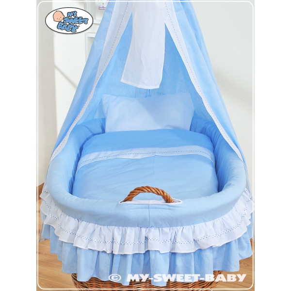 Berceau Bébé Complet avec Ciel Bleu Bellamy