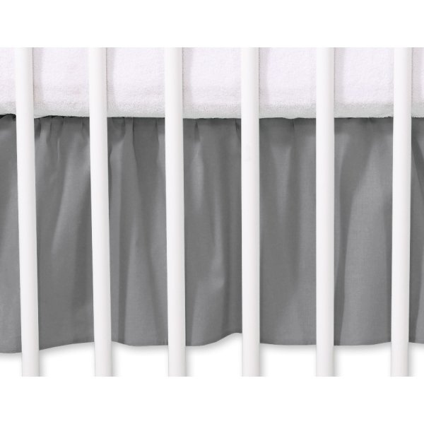 Cache-sommier 140x70 cm Anthracite Cœurs