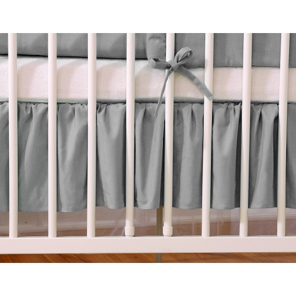 Cache-sommier 140x70 cm Anthracite Cœurs