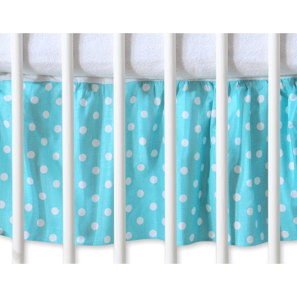 Cache-sommier  Lit Bébé 140x70 cm Cœurs