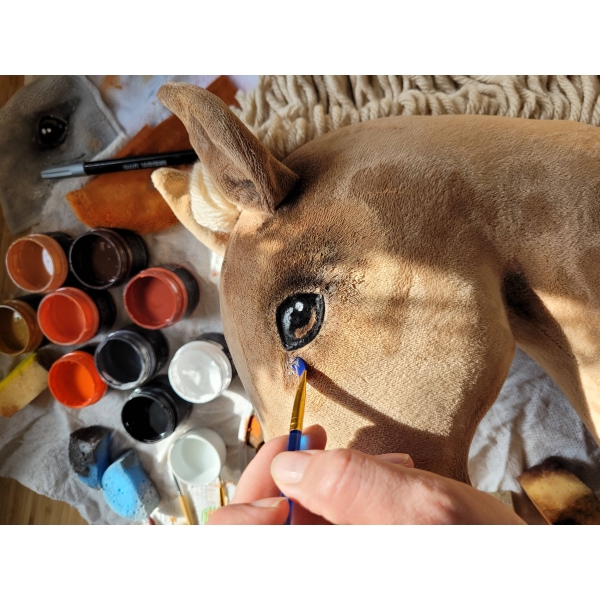 Cheval Bâton Palomino  A4