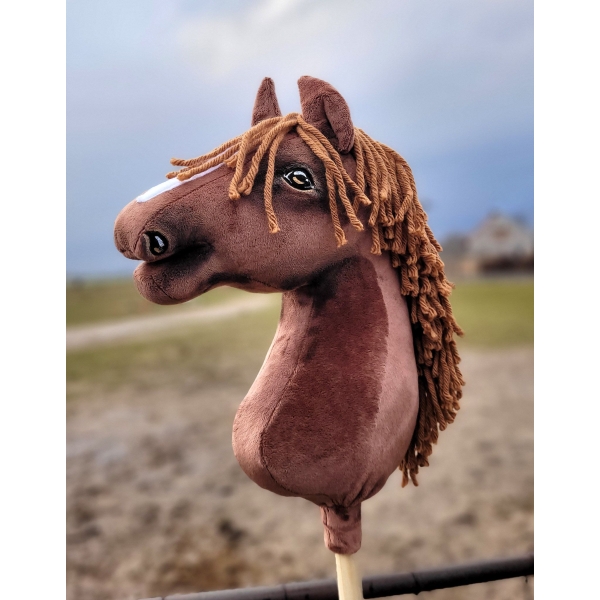 Cheval Bâton Premium Châtaigne foncé