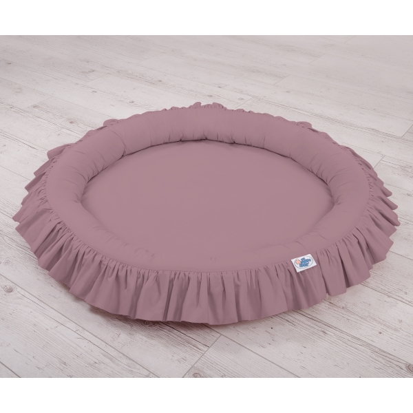 Ciel de Lit à Suspendre Au Plafond avec Nid Violet Pastel
