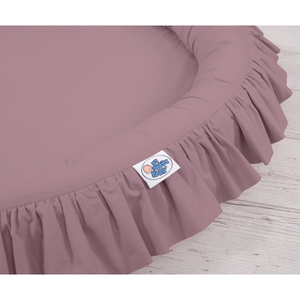 Ciel de Lit à Suspendre Au Plafond avec Nid Violet Pastel