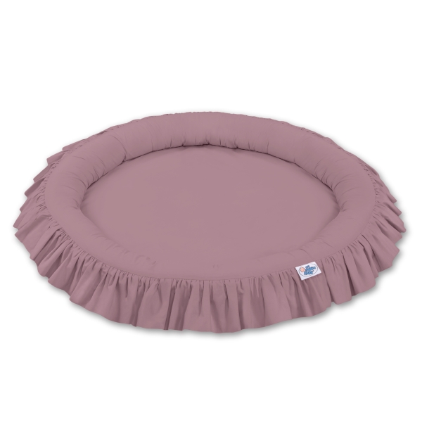 Ciel de Lit à Suspendre Au Plafond avec Nid Violet Pastel
