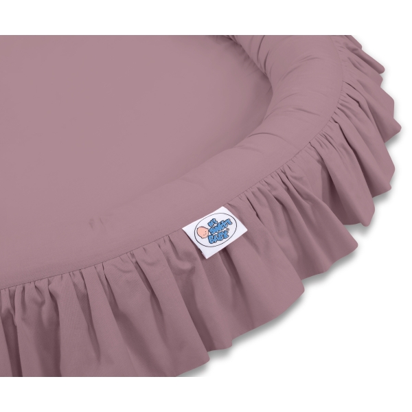 Ciel de Lit à Suspendre Au Plafond avec Nid Violet Pastel