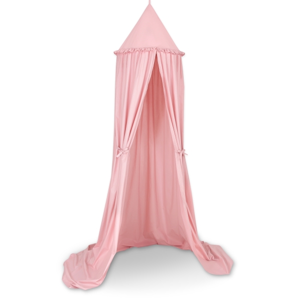 Ciel de Lit à Suspendre Au Plafond Rose Poussiéreux