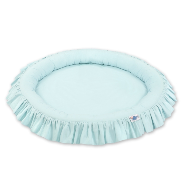 Ciel de Lit Bébé Enfant à Suspendre Au Plafond avec Nid Menthe
