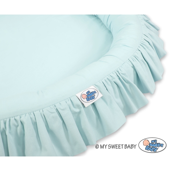 Ciel de Lit Bébé Enfant à Suspendre Au Plafond avec Nid Menthe