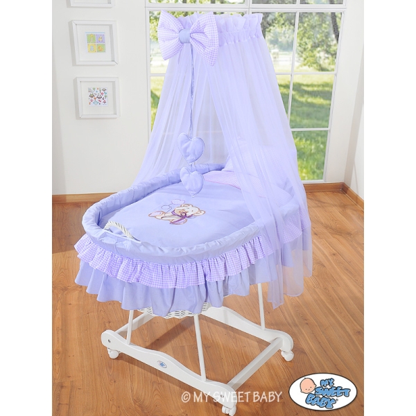 Complet Textile pour Berceau de Bébé avec Ciel