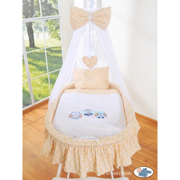 Complet Textile pour Berceau de Bébé avec Ciel