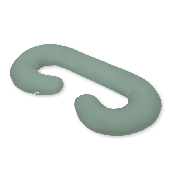 Coussin de Maternité en C Blanc Vert