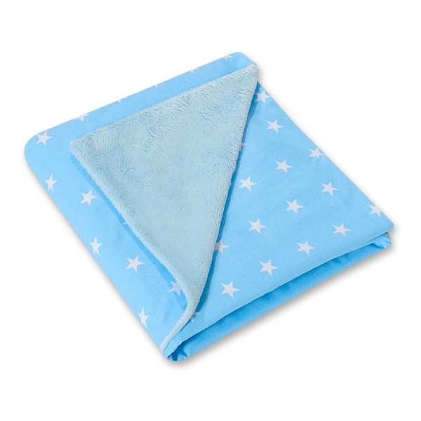 Couverture Double Face pour Siège Auto Bleu