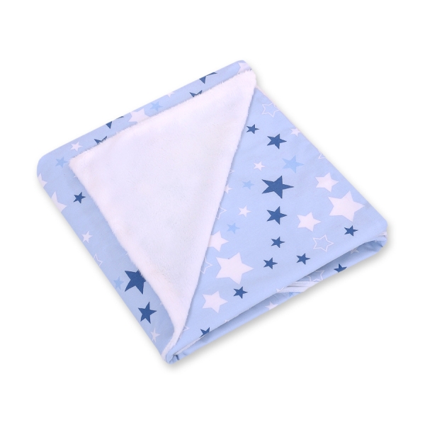 Couverture Double Face pour Siège Auto Bleu étoiles