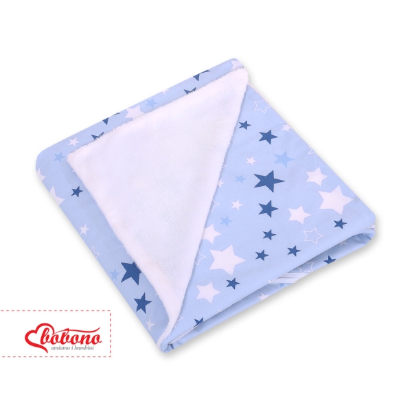 Couverture Double Face pour Siège Auto Bleu étoiles