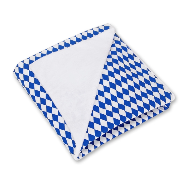 Couverture Double Face pour Siège Auto Bleu Foncé
