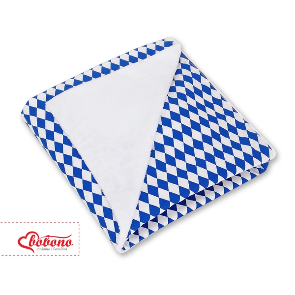 Couverture Double Face pour Siège Auto Bleu Foncé