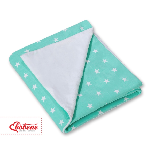 Couverture Double Face pour Siège Auto Menthe