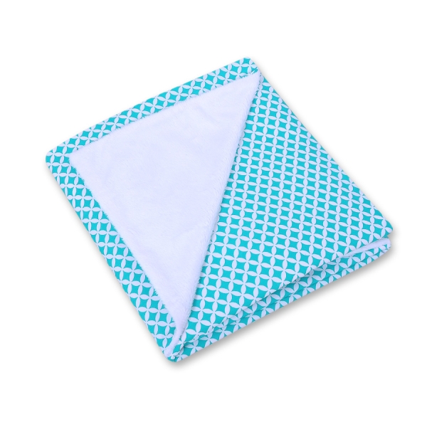 Couverture Double Face pour Siège Auto Menthe