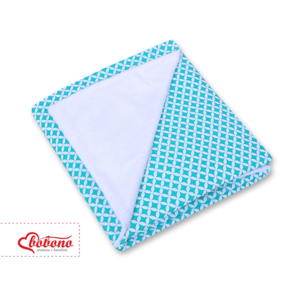 Couverture Double Face pour Siège Auto Menthe