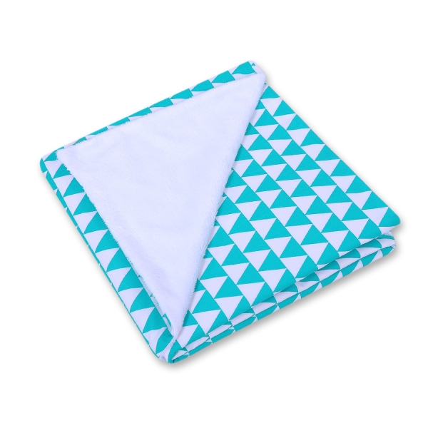 Couverture Double Face pour Siège Auto Menthe