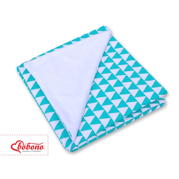 Couverture Double Face pour Siège Auto Menthe