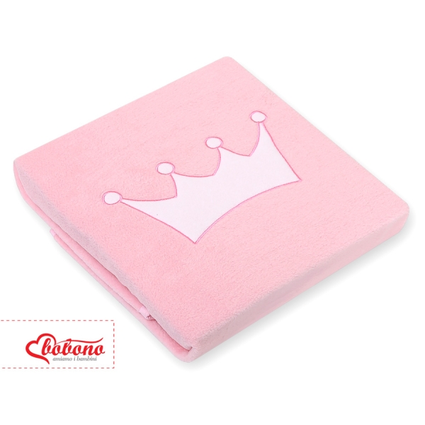Couverture Polaire pour Bébé avec Broderies  Rose Prince / Princess