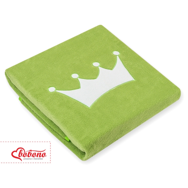 Couverture Polaire pour Bébé avec Broderies  Vert Prince / Princess