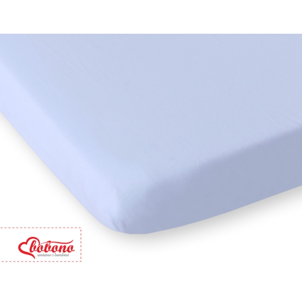 Drap en Coton pour Lit de Bébé 120x60 cm Bleu