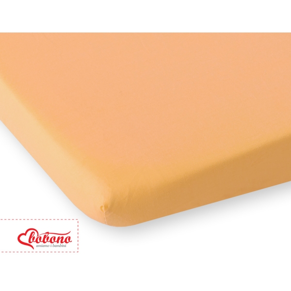 Drap en Coton pour Lit de Bébé 120x60 cm Orange