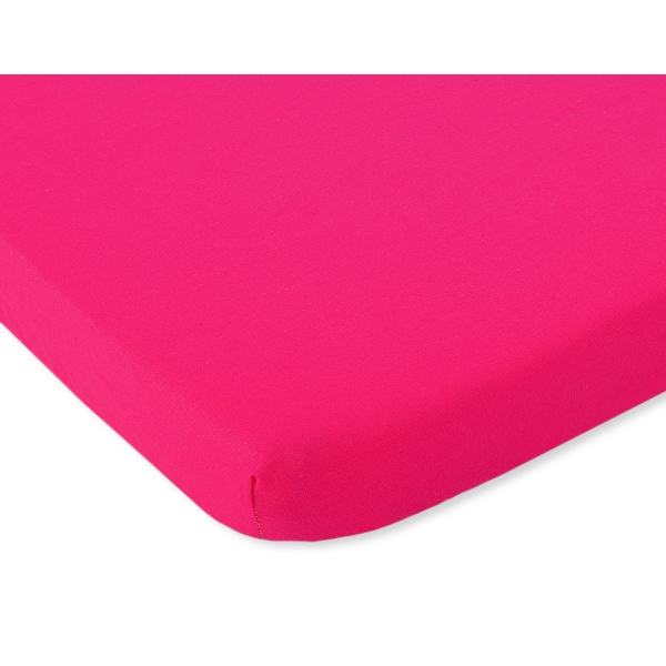 Drap en Coton pour Lit de Bébé 120x60 cm Rose