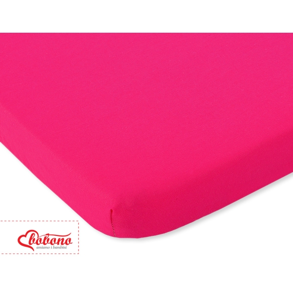 Drap en Coton pour Lit de Bébé 120x60 cm Rose