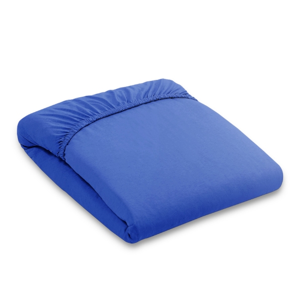 Drap en Jersey 80x200cm Bleu Foncé