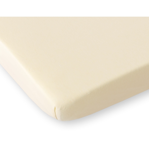 Drap en Jersey pour Lit de Bébé 120x60 cm  Crème