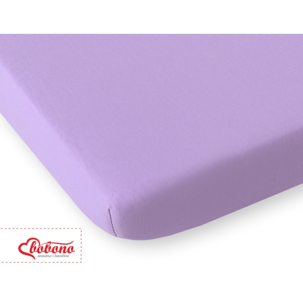 Drap en Jersey pour Lit de Bébé 140x70 cm  Lila