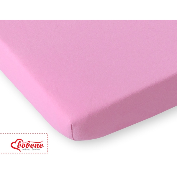Drap en Jersey pour Lit de Bébé 140x70 cm  Rose