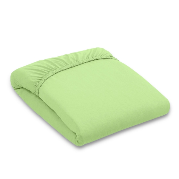 Drap en Jersey pour Lit de Bébé 140x70 cm  Vert