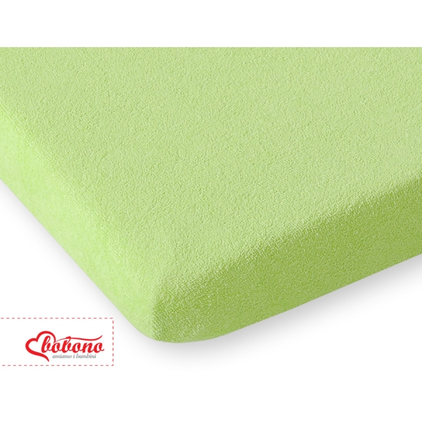 Drap en Tissu éponge pour Lit Bébé 120x60 cm  Vert