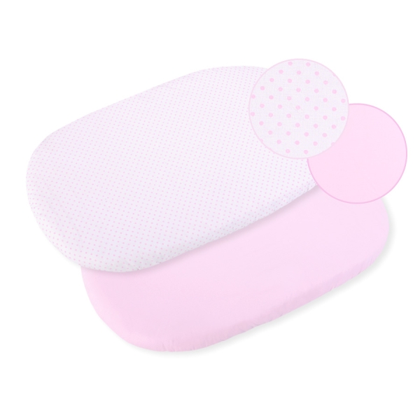 Drap Housse Berceau Bébé en Coton pour Fille