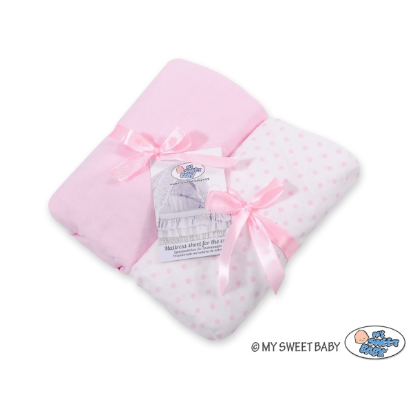 Drap Housse Berceau Bébé en Coton pour Fille