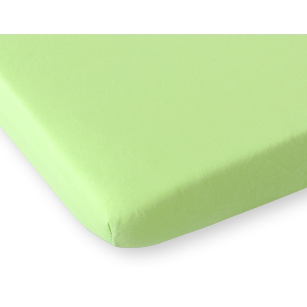 Drap Housse en Jersey pour Lit Bébé 60x120 cm  Vert