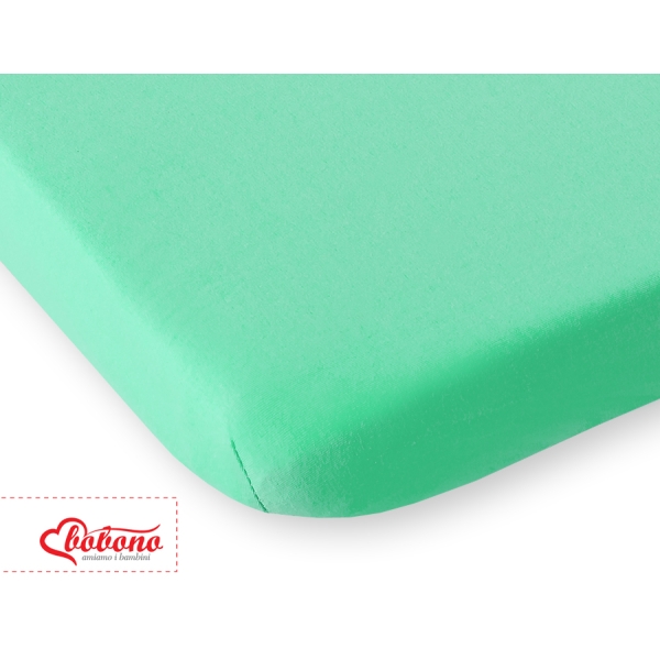 Drap Housse Jersey pour Lit Bébé 140 X 70 cm  Menthe