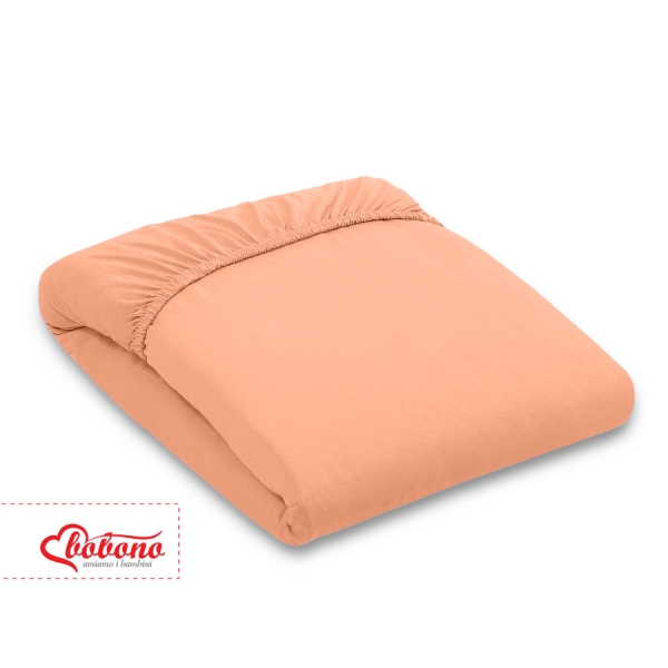 Drap Housse Jersey pour Lit Bébé 140 X 70 cm  Orange