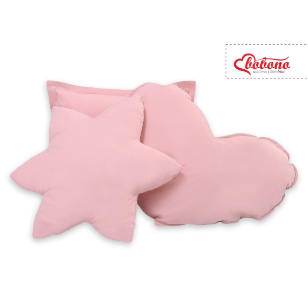 Ensemble de Coussin 3 pcs pour Tipi Rose Poussiéreux