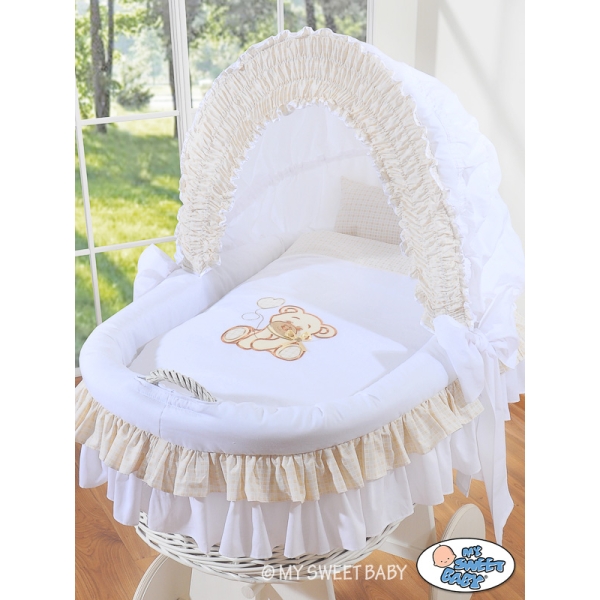 Ensemble de Linge de Lit  2 pcs pour Berceau de Bébé