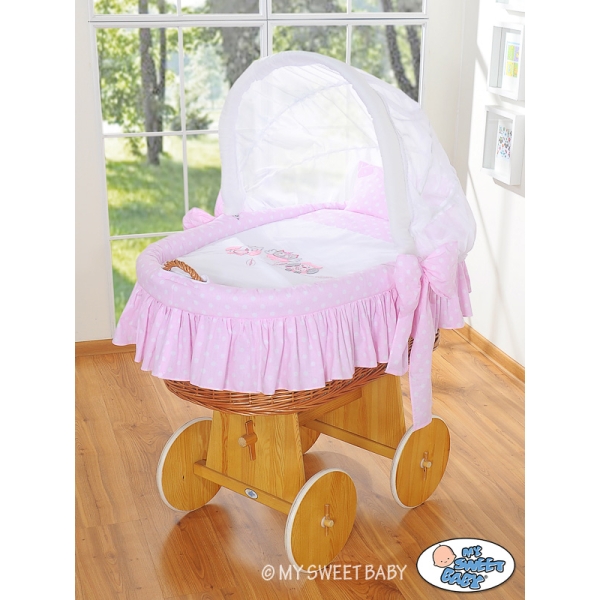 Ensemble de Linge de Lit  2 pcs pour Berceau de Bébé