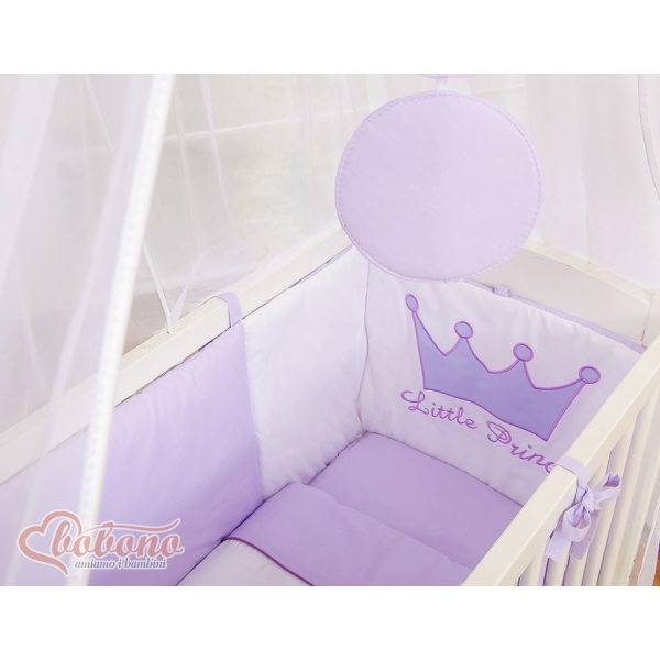 Ensemble de Linge de Lit 6 pcs pour Lit de Cododo Lila Prince / Princess